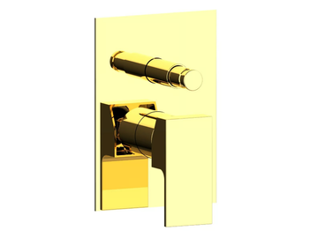 VITA DUE 35010 - Recessed shower mixer with plate by Rubinetterie Frattini - view 3